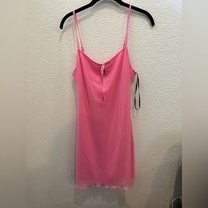 New forever 21 pink mini dress